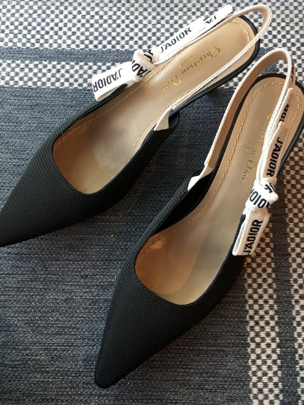 Dior J'Adior Slingback Pump on Black Size 40